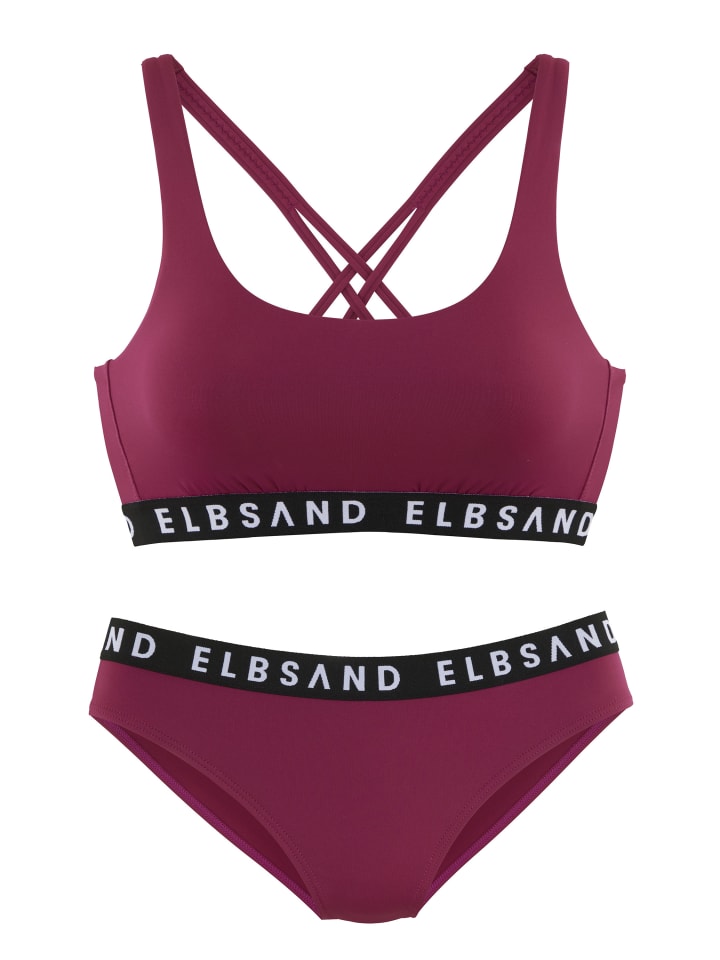 

Комплект бикини ELBSAND, цвет beere