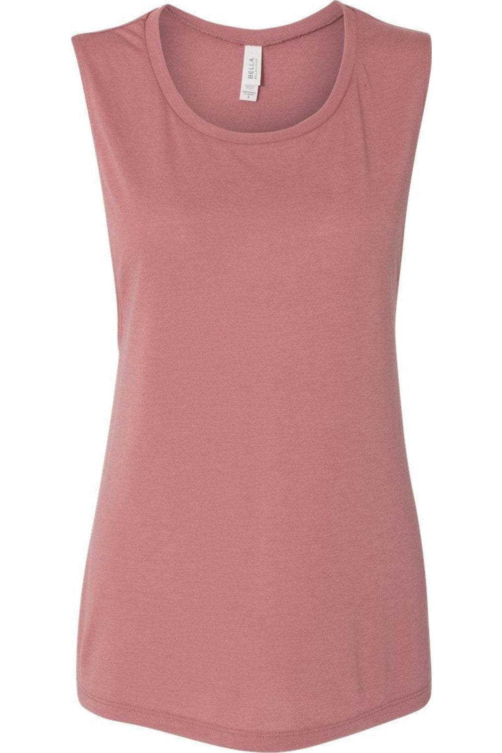 

Женская майка-топ BELLA + CANVAS Flowy Scoop Muscle, цвет mauve