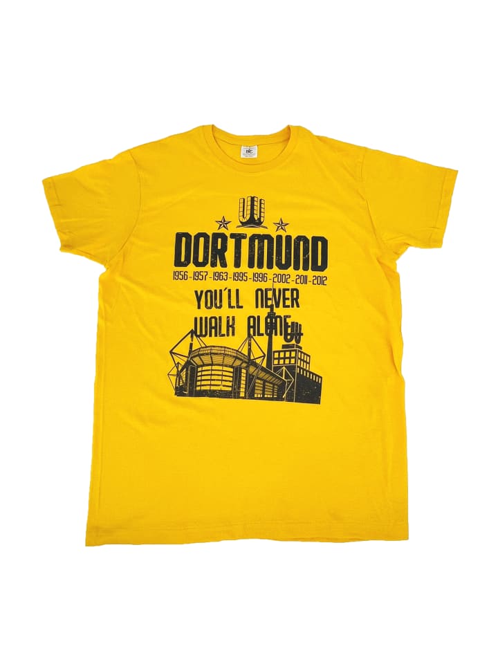

Футболка Дортмунда желтого цвета Yuhu, Желтый, Футболка Дортмунда желтого цвета Yuhu
