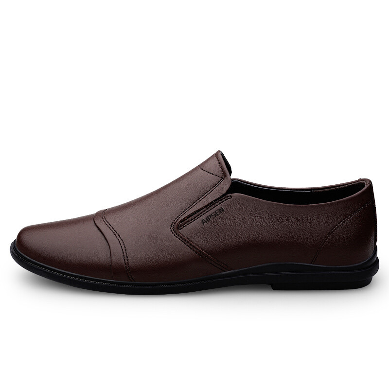 

Туфли Men"s Casual Men Low-Top Brown Aipsen