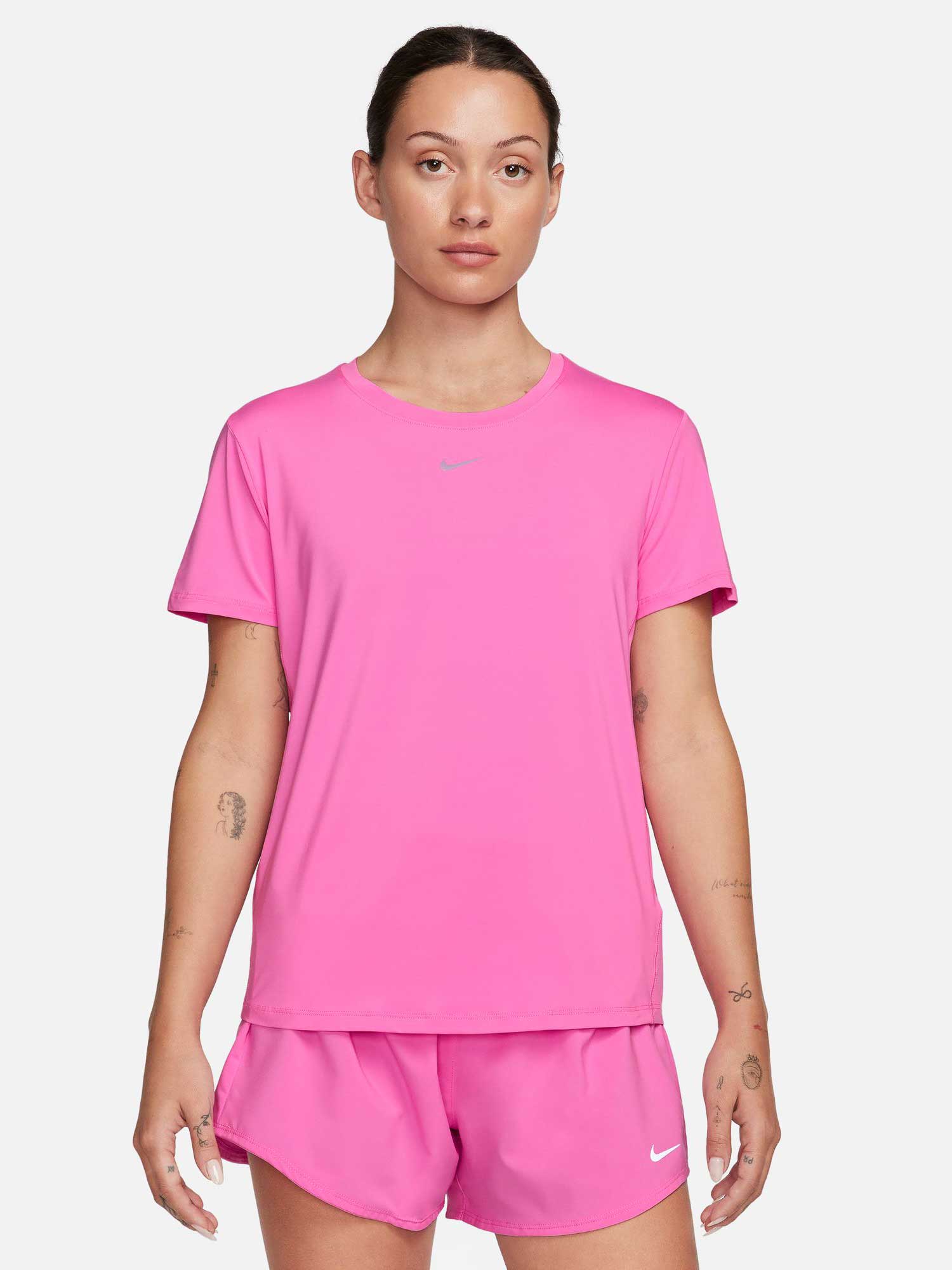 

Футболка Nike W NK ONE CLASSIC DF SS TOP, розовый