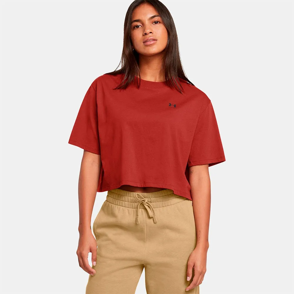 

Футболка Under Armour Boxy Crop Logo, оранжевый