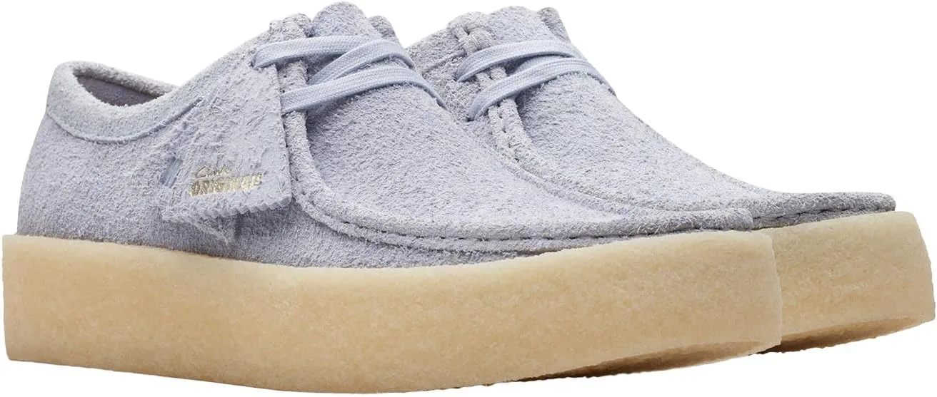 Мужские ботинки Clarks Originals Wallabee с перфорацией и шнуровкой, коричневые — фото 4