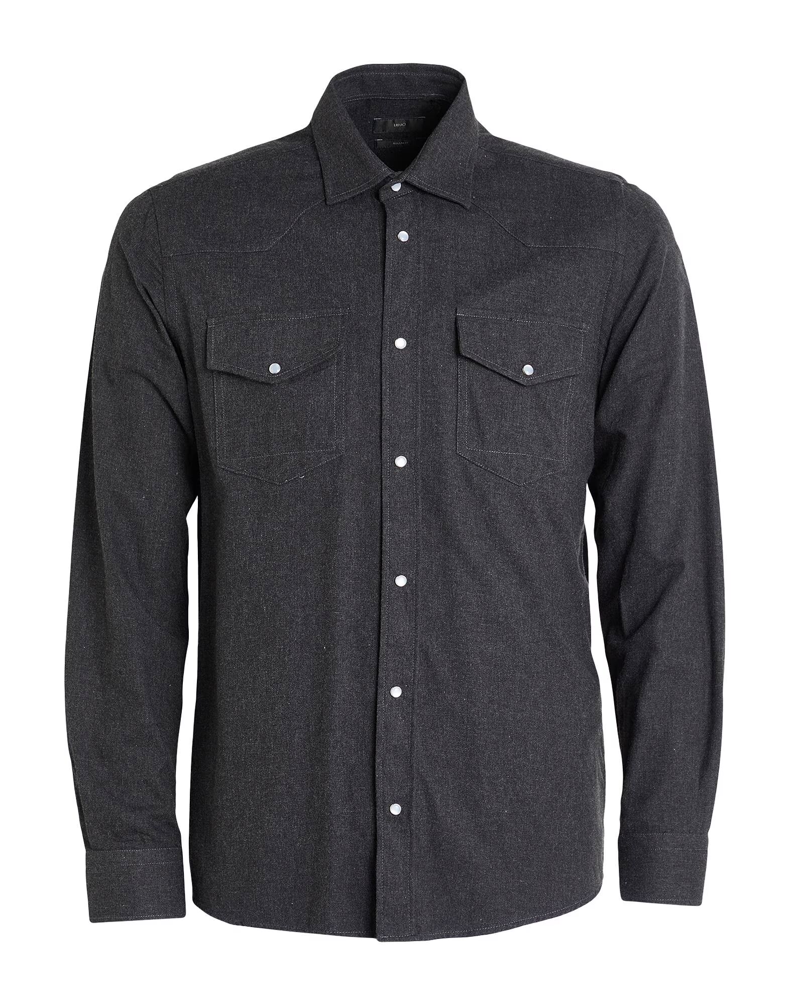 

Рубашка Liu •Jo, угольно-серый