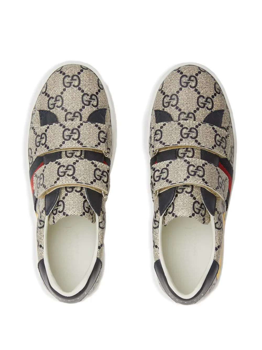 Кроссовки с логотипом X Mr. Men Little Miss Ace Gucci Kids, нейтральный — фото 4