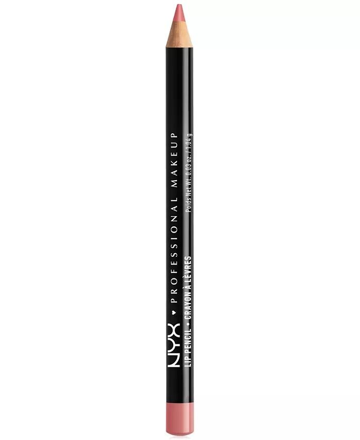 

Тонкий карандаш для губ, кремовый стойкий карандаш для губ Nyx Professional Makeup, цвет Cherry Red
