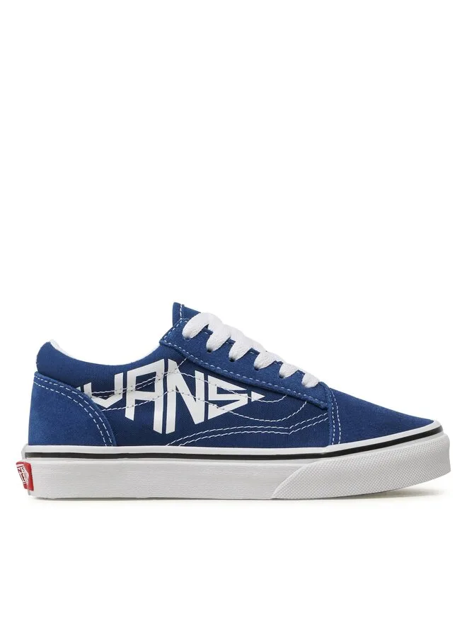 Vans Кроссовки Old Skool VN0A7Q5F7WM1 темно-синего цвета из ткани