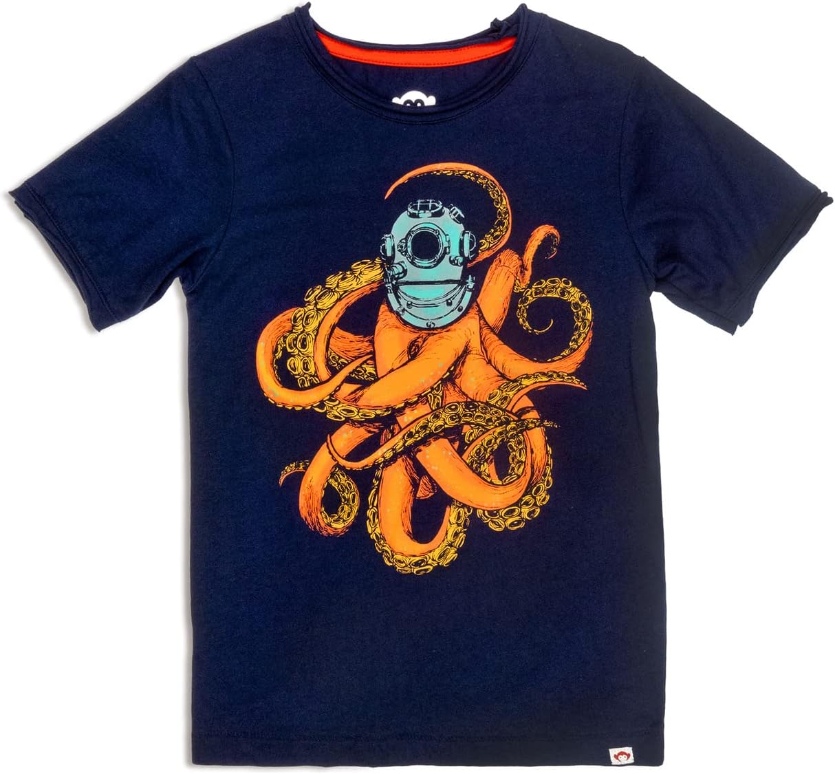 

Футболка Appaman Sea Monster Short Sleeve Tee, цвет Peacoat