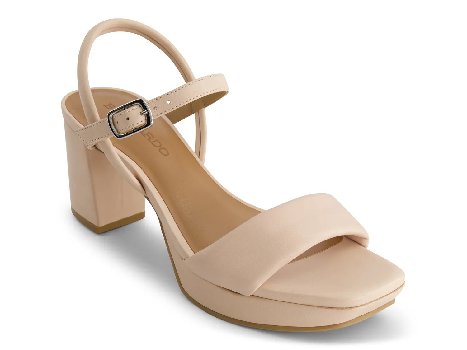 Сандалии Bernardo Canto Platform Sandal, светло-розовый