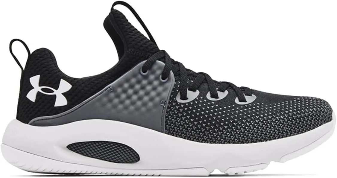 Мужские беговые кроссовки Under Armour HOVR Rise 3, черные, размер EU 49.5, белые, 49.5 EU — фото 2