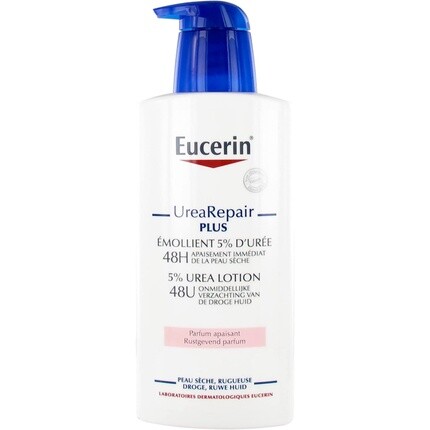 

Eucerin Смягчающее средство Urearepair Plus с 5% мочевины, успокаивающий аромат, 400 мл