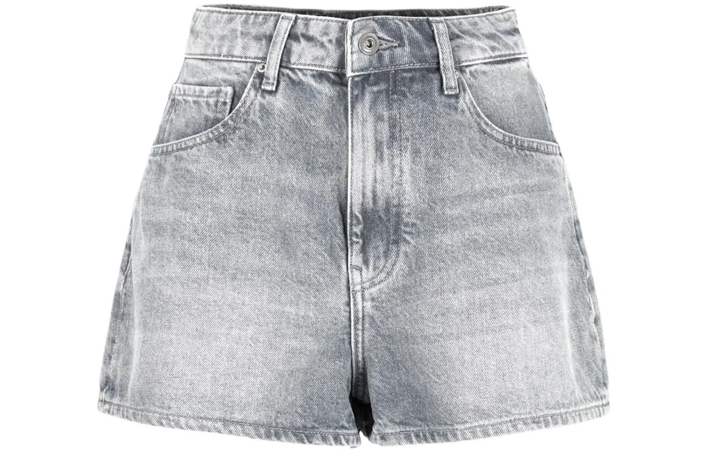 

Джинсовые шорты с нашивкой-логотипом ARMANI EXCHANGE, серый