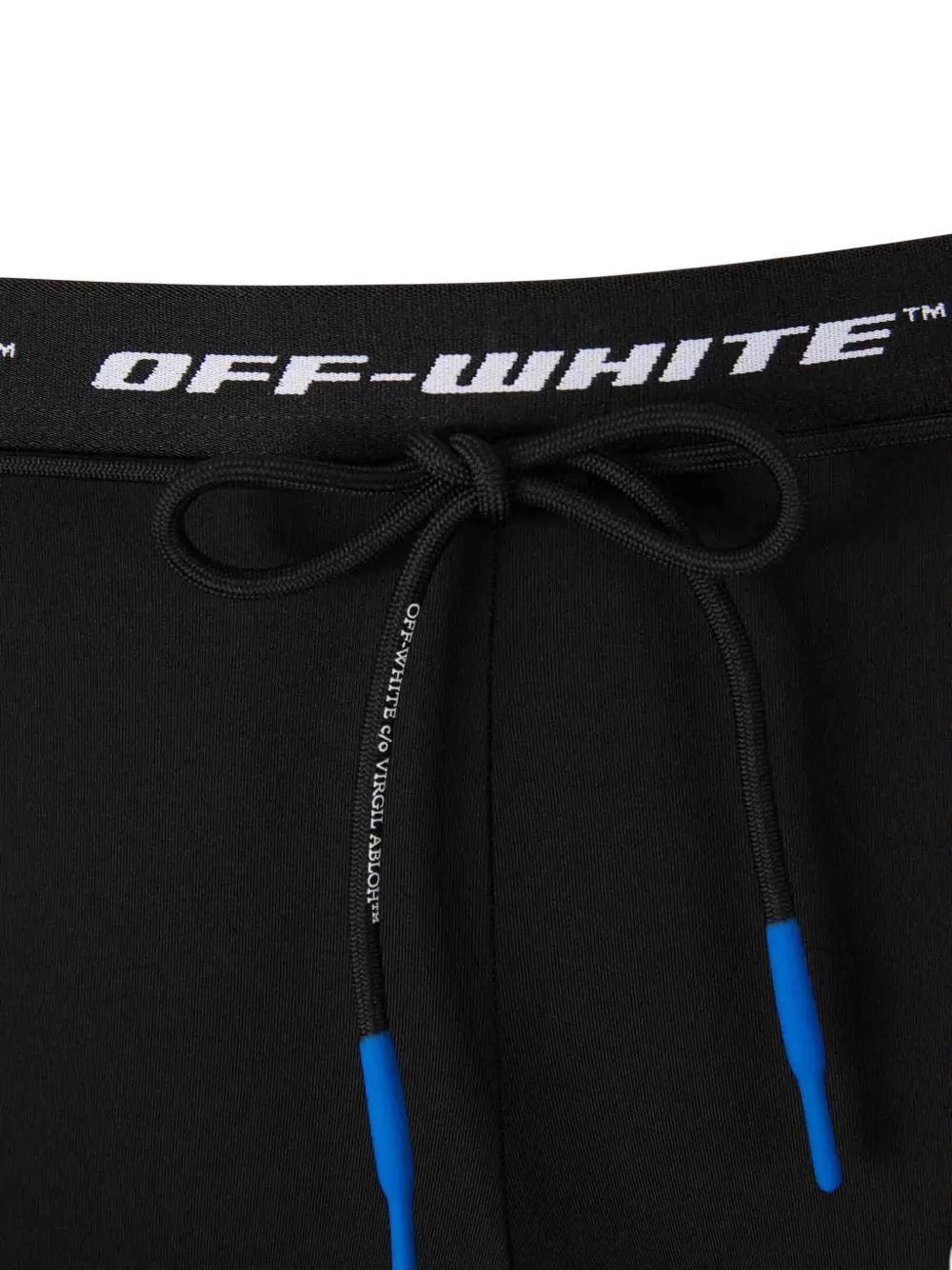 Леггинсы с завязкой на шнурке Off-White, черный — фото 4