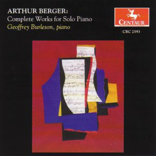 

CD диск Berger / Burleson, Geoffrey: Complete Works for Solo Piano