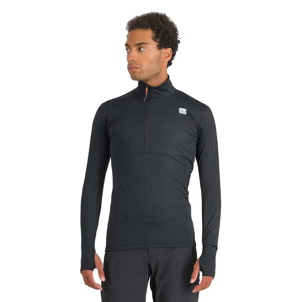 

Лонгслив Sportful Cardio Tech half zip, черный