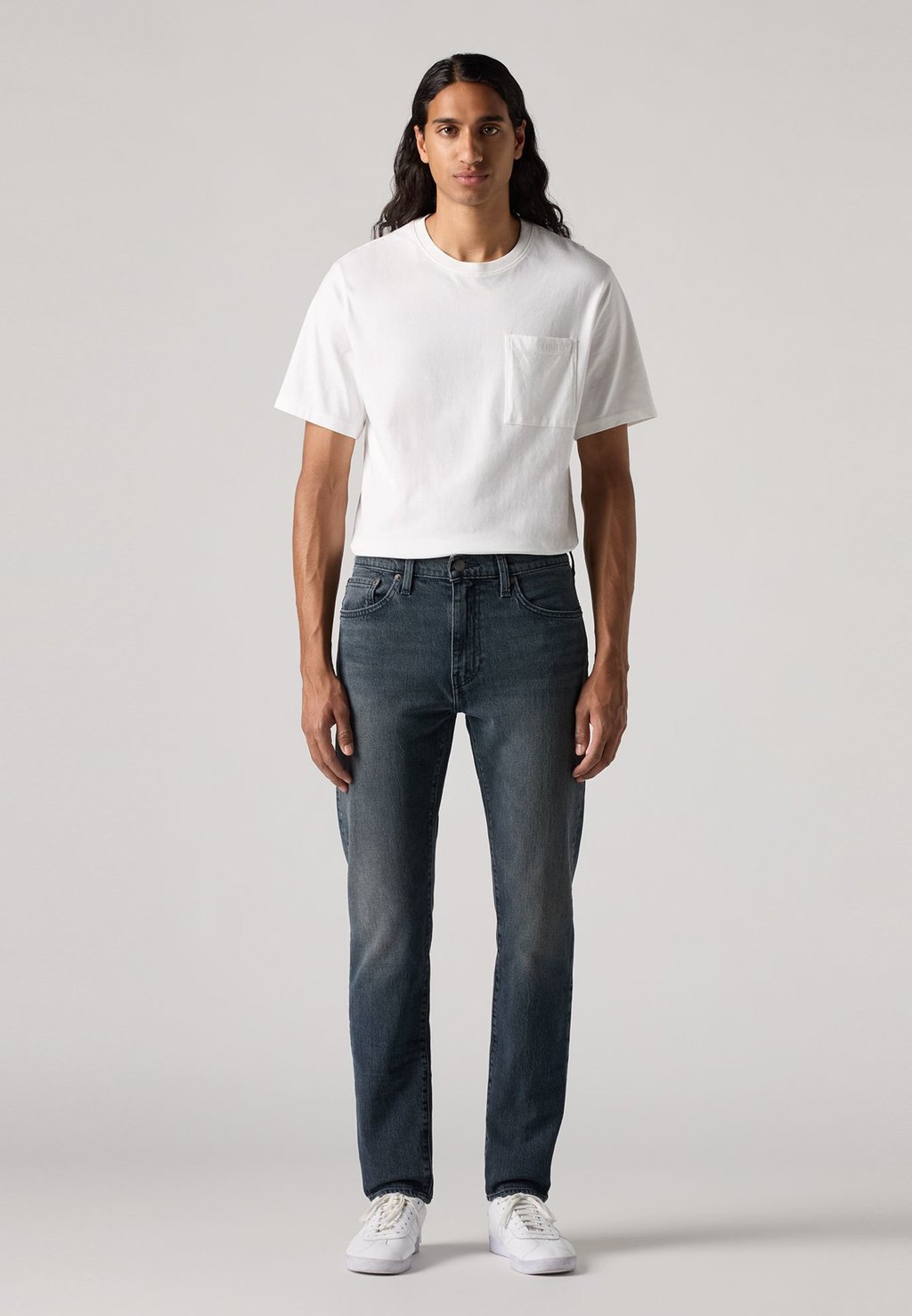 

Зауженные джинсы 512 SLIM TAPER Levi's, деним серый