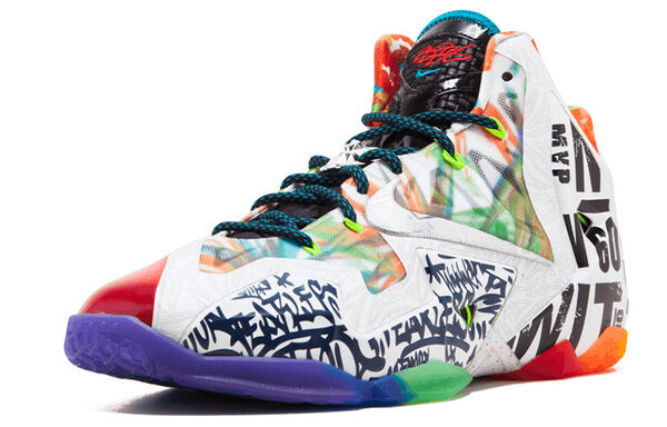 Кроссовки lebron 11 premium 'what the lebron' Nike, черный — фото 3