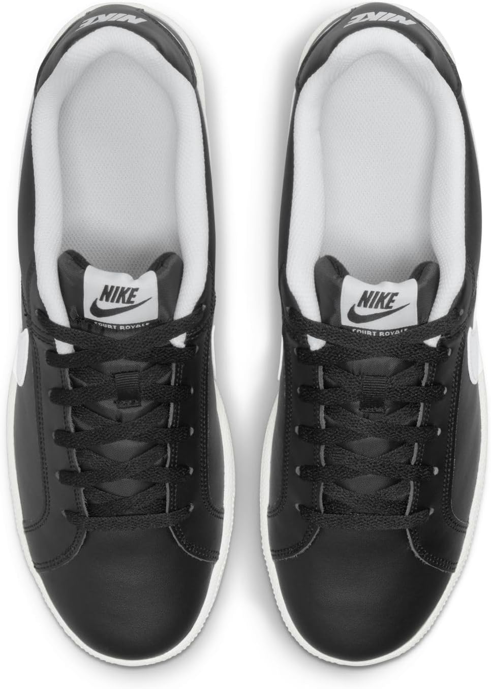Мужские кроссовки Nike Court Royale, белый/черный — фото 3