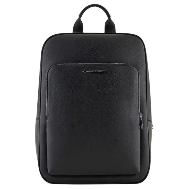 

ARMANI EXCHANGE Большой черный рюкзак из полиэстера для мужчин, Black