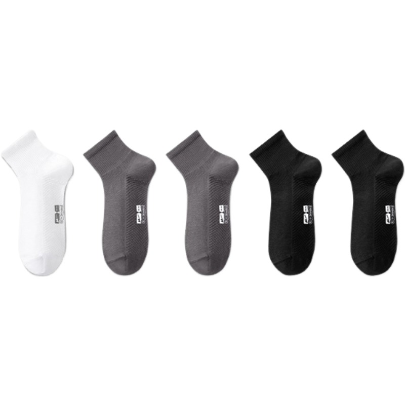 

Набор унисекс носков Crew WARRIOR, 5 pack (2 черный+белый+2 темно-серый)