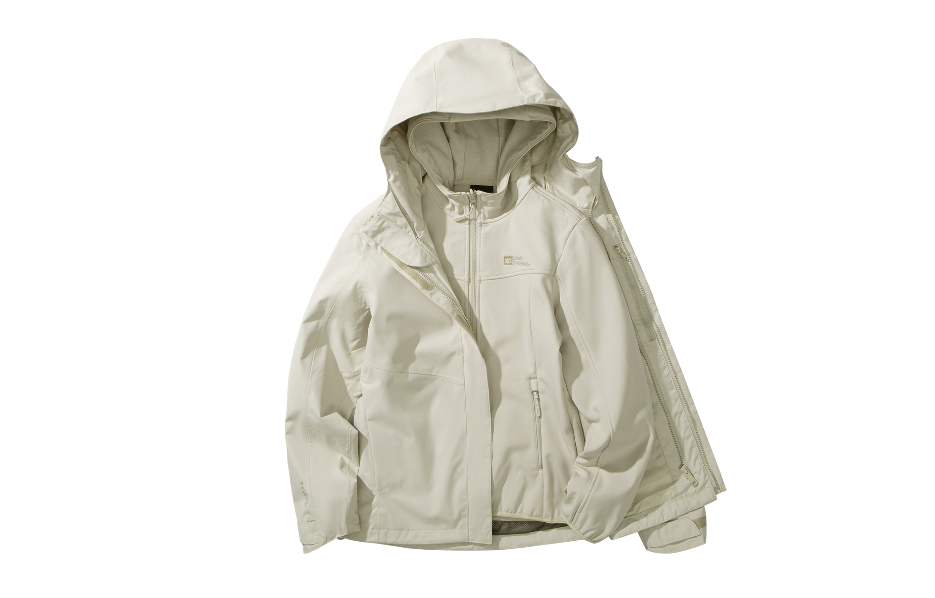 

Куртка женская Jack Wolfskin, цвет Seal White/A0029