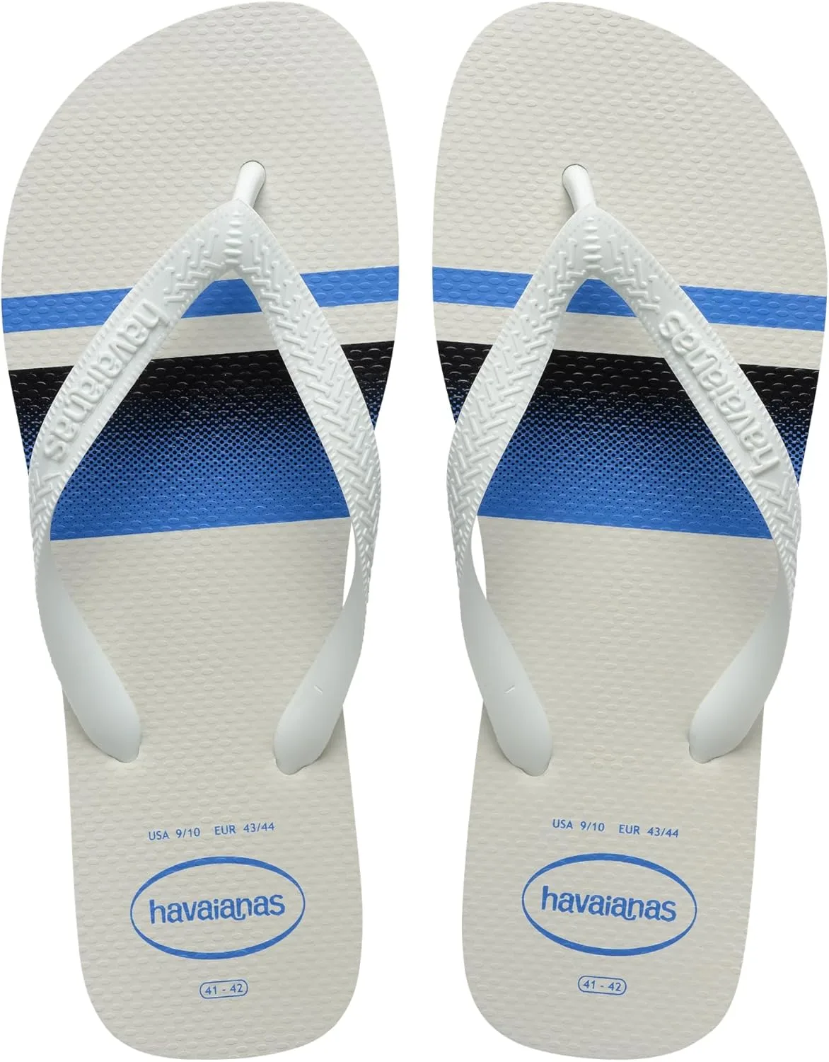 Мужские шлепанцы Havaianas Top Basic, белый/синий