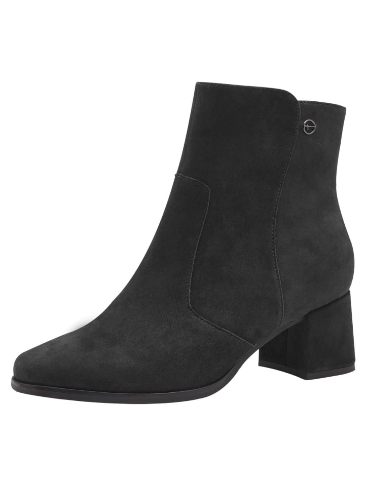 

Ботильоны Tamaris, цвет black suede