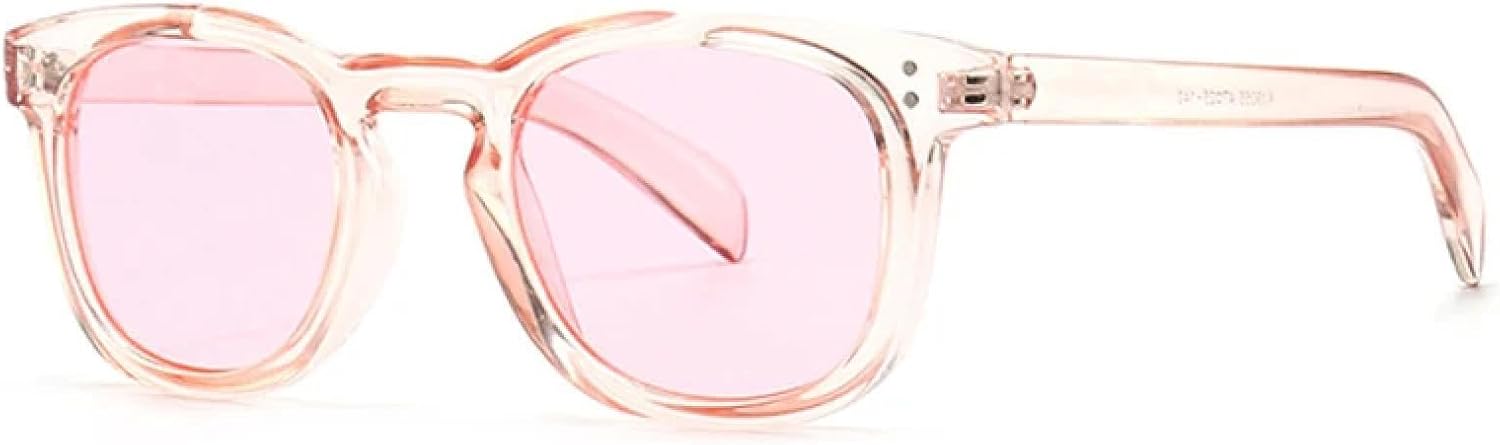 

Солнцезащитные очки с защитой от УФ-излучения UV400 | Женские, розовая оправа с декоративными заклепками, для занятий спортом на открытом воздухе и вождения DSVIGF, Pink Pink