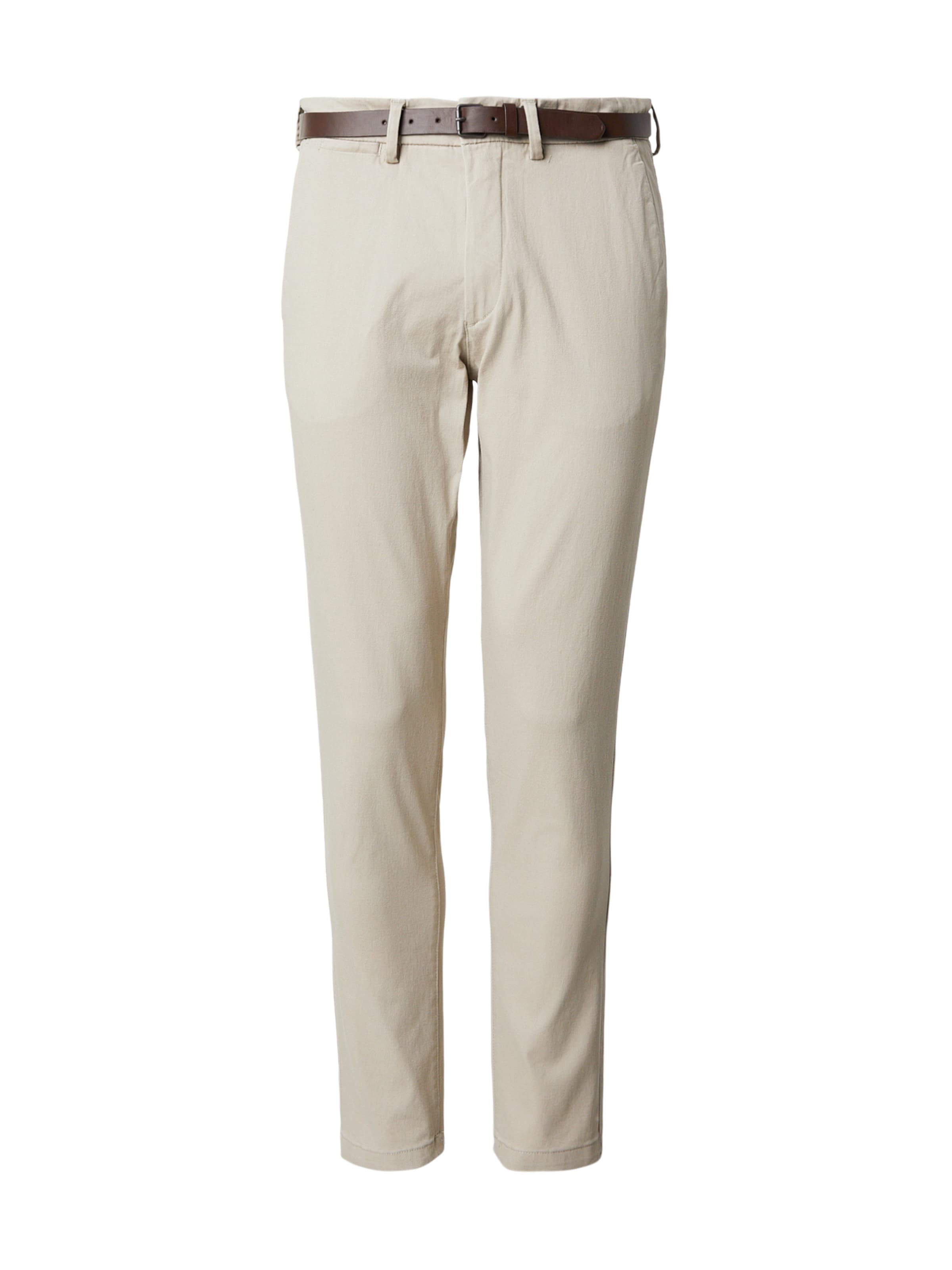 

JACK & JONES Узкие брюки-чиносы в бежевом цвете