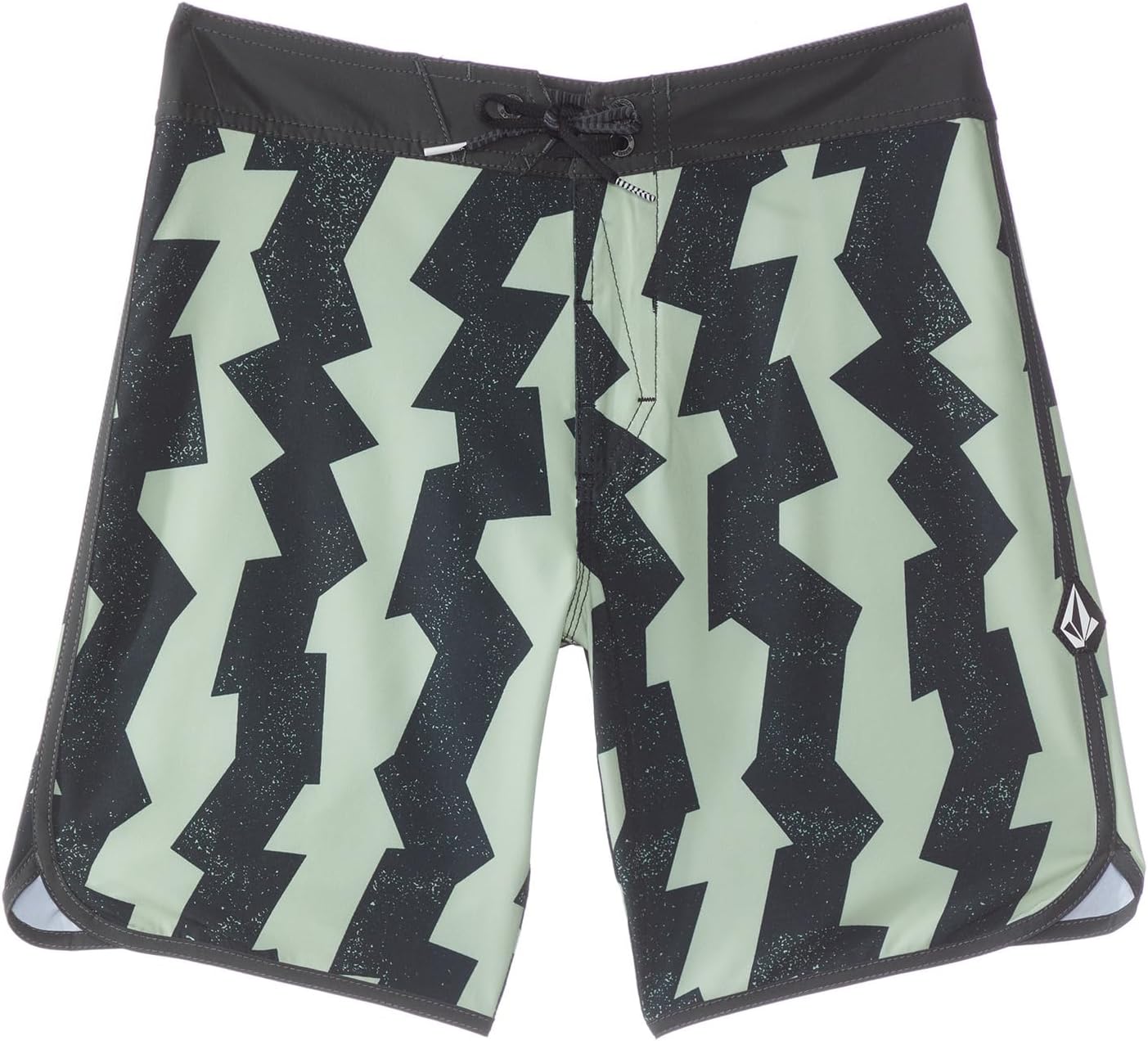 

Шорты для плавания Volcom Mod Wanderer Scallop, цвет Green Tea