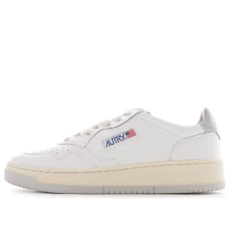 

Кроссовки medalist leather low 'white grey' Autry, белый