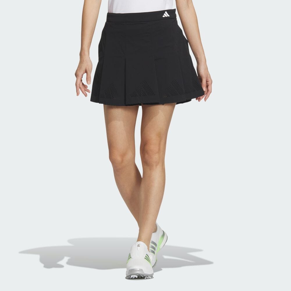 

Юбка Adidas BOS logo punched flare skirt, черный