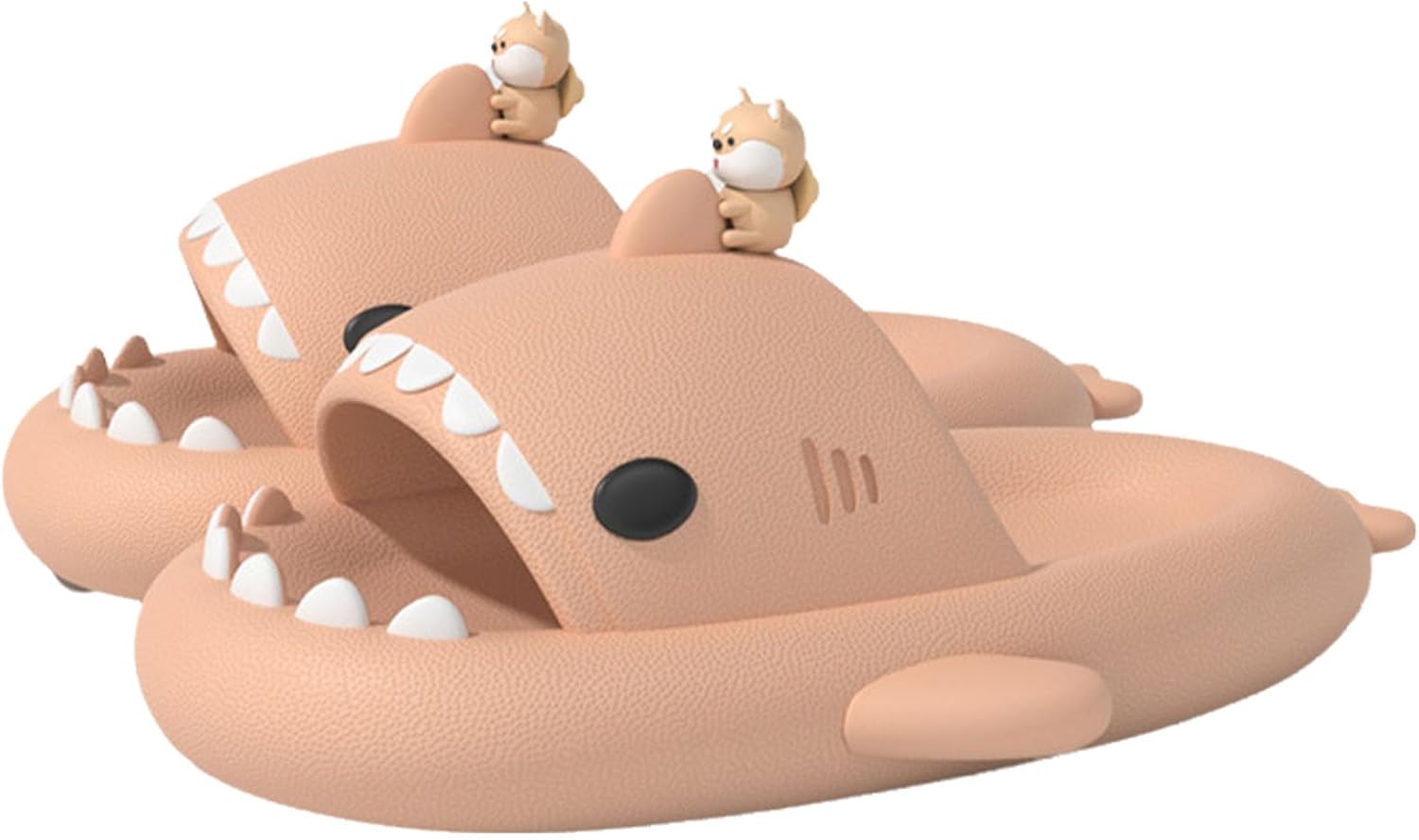 

Шлепанцы с акулами с 3D плавниками, унисекс, 3D мультяшные EVA шлепанцы с открытым носком для душа и бассейна Generic, H