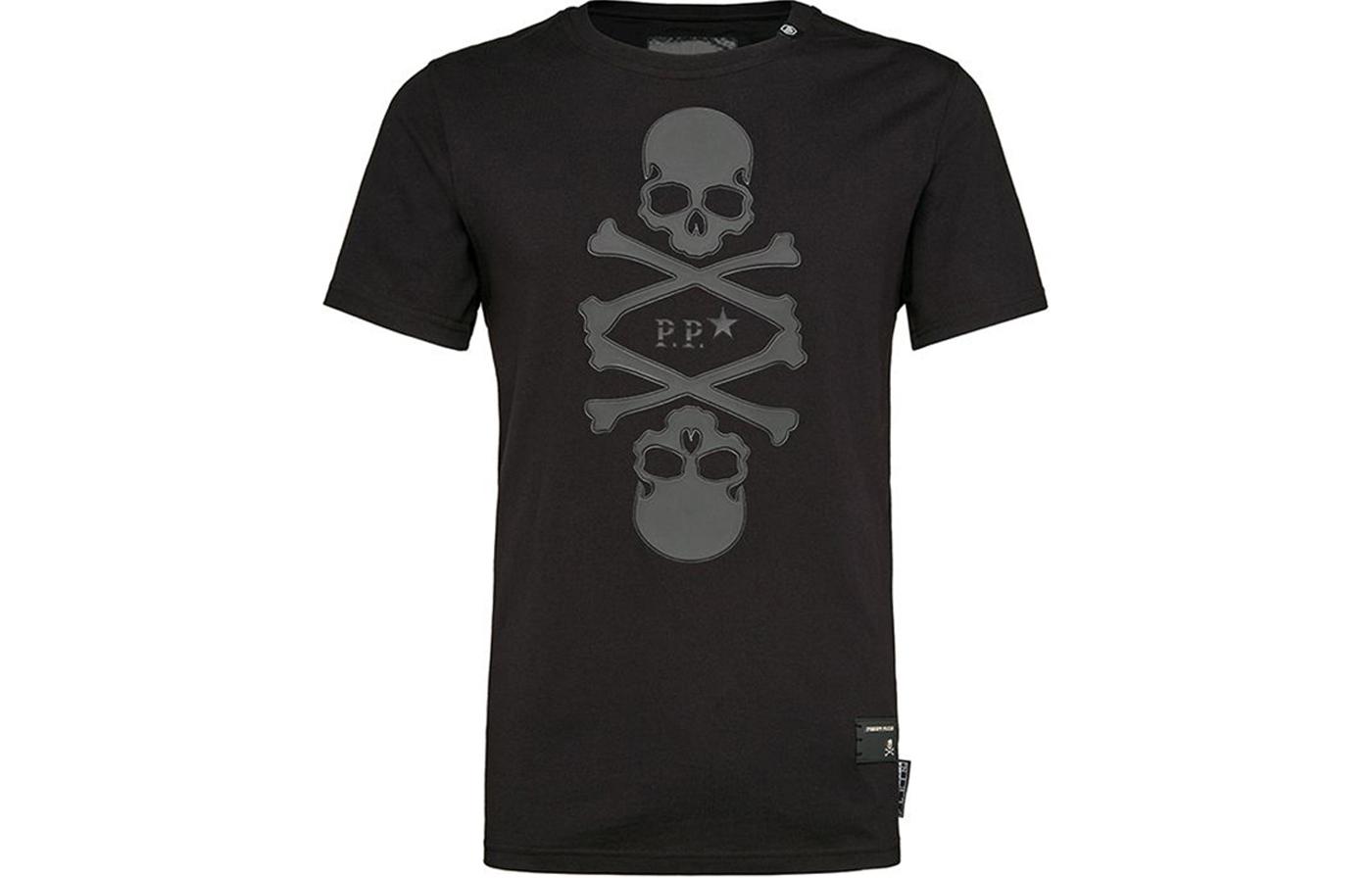 

PHILIPP PLEIN Футболка мужская черная