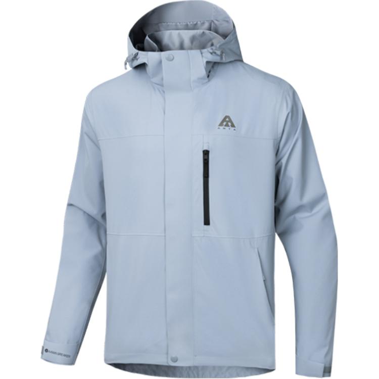 

Антиветровая куртка Unisex Mist Gray водонепроницаемая, ветронепроницаемая, дышащая и устойчивая к истиранию