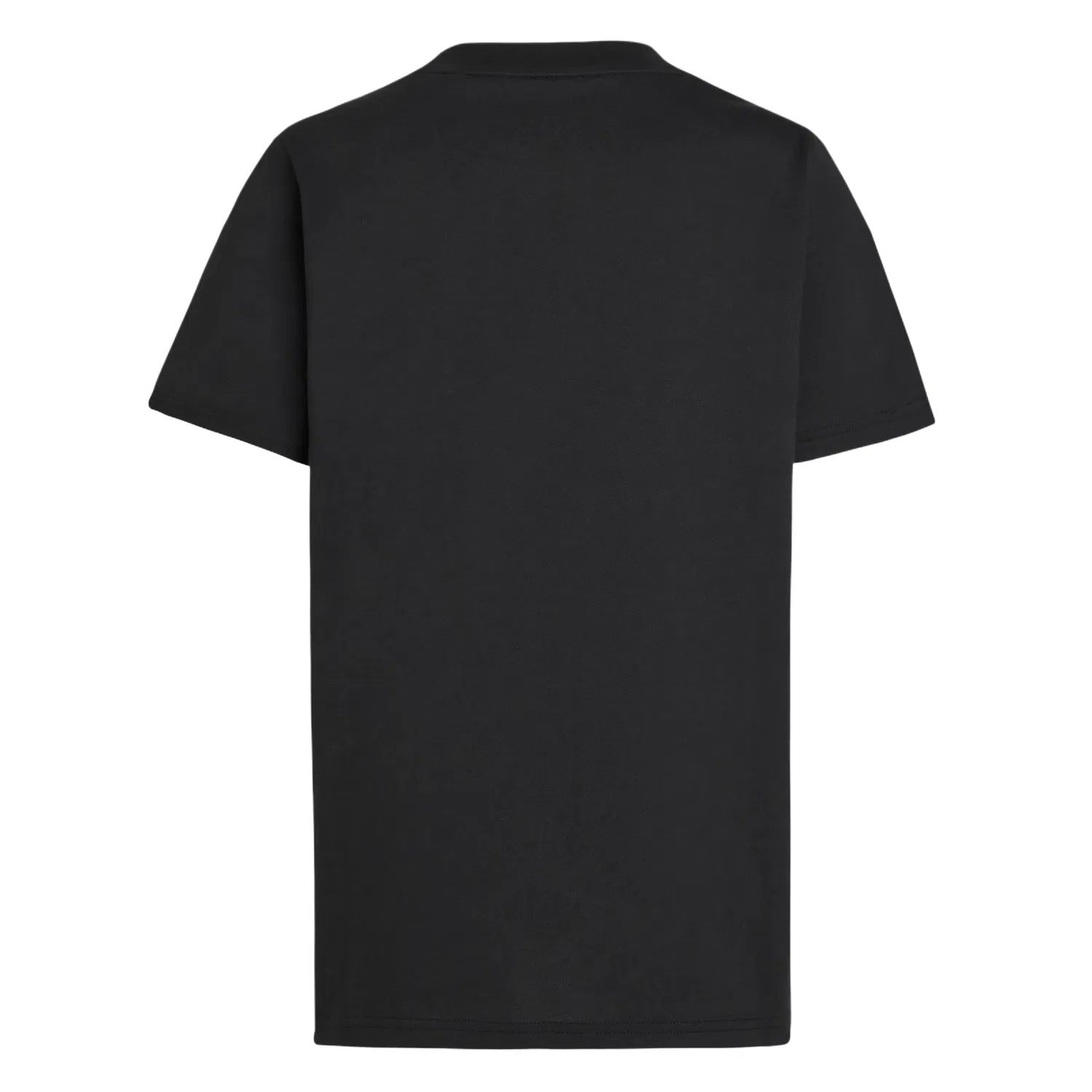 Футболка Essentials Cotton Kids' Adidas, Black/White — фото 3