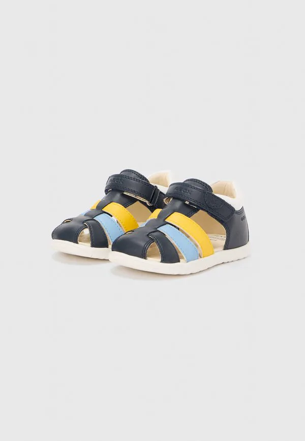 Сандалии для ходьбы Geox, Navy/Dark Yellow — фото 2