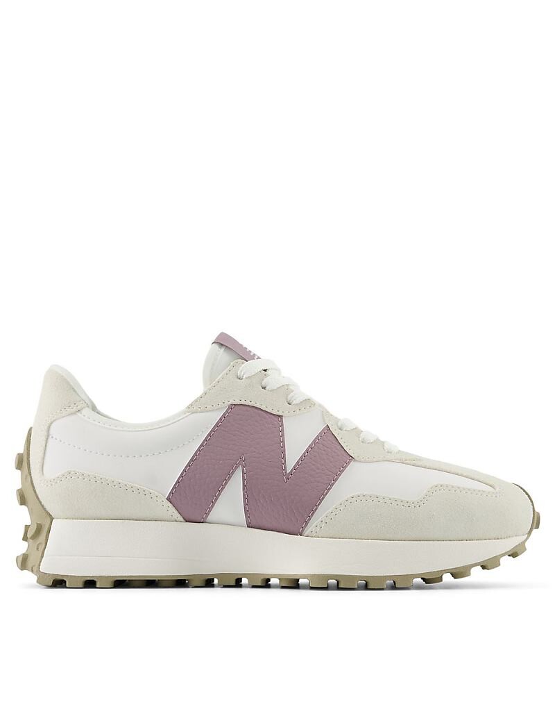 

Бело-фиолетовые кроссовки New Balance 327, Фиолетовый, Бело-фиолетовые кроссовки New Balance 327