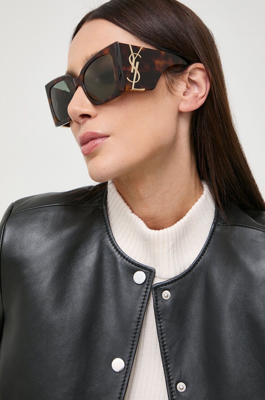 

Солнцезащитные очки Saint Laurent, черный