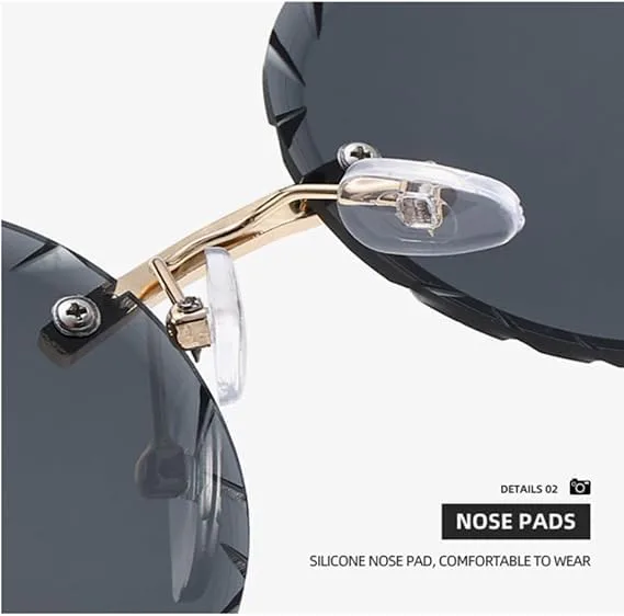 

Солнцезащитные очки для мужчин и женщин - защита UV400 - круглые, градиентный цвет "леопардовый принт", для занятий спортом на открытом воздухе и вождения QWBSER, 6