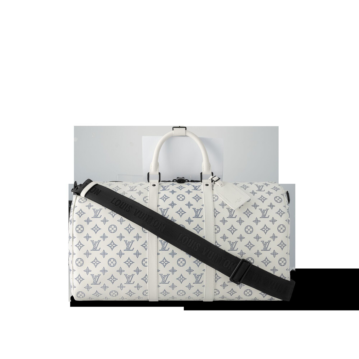 

Сумка Keepall Bandoulière 50 Louis Vuitton, белый