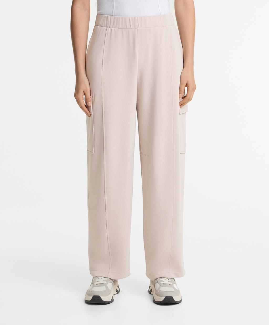 

Брюки-бочонки из модала Oysho, цвет Pale Taupe