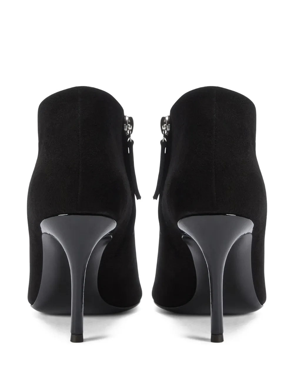 Ботильоны Greek 90 с заостренным носком Giuseppe Zanotti, черный — фото 3