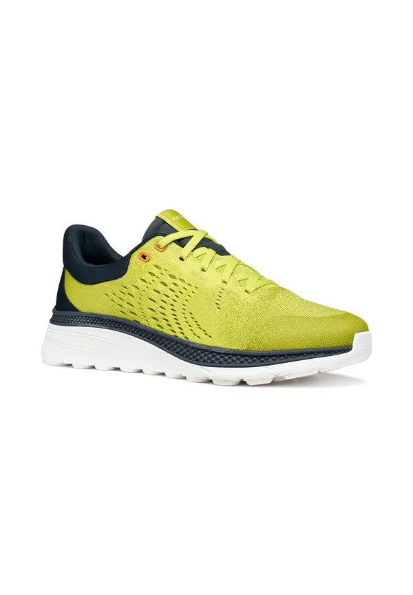 Низкие кроссовки spherica actif Geox, Lime/Green/Navy — фото 2