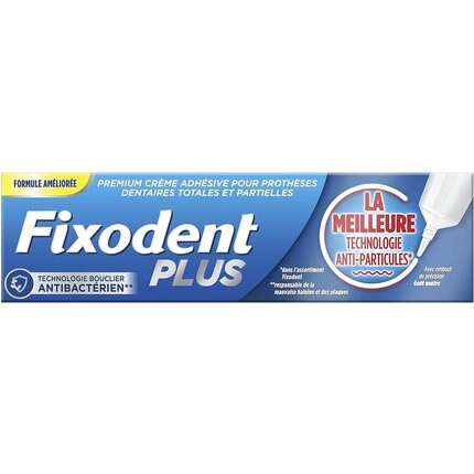 

Fixodent Plus Лучший клейкий крем для зубных протезов с технологией защиты от частиц, 40 г