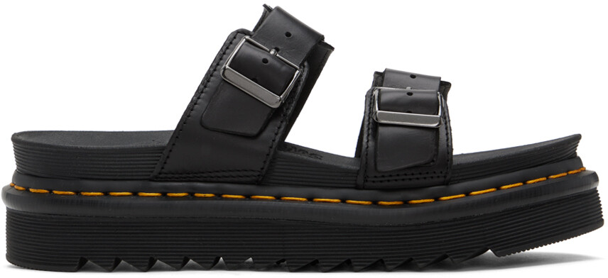 

Черные сандалии Myles Brando Dr. Martens