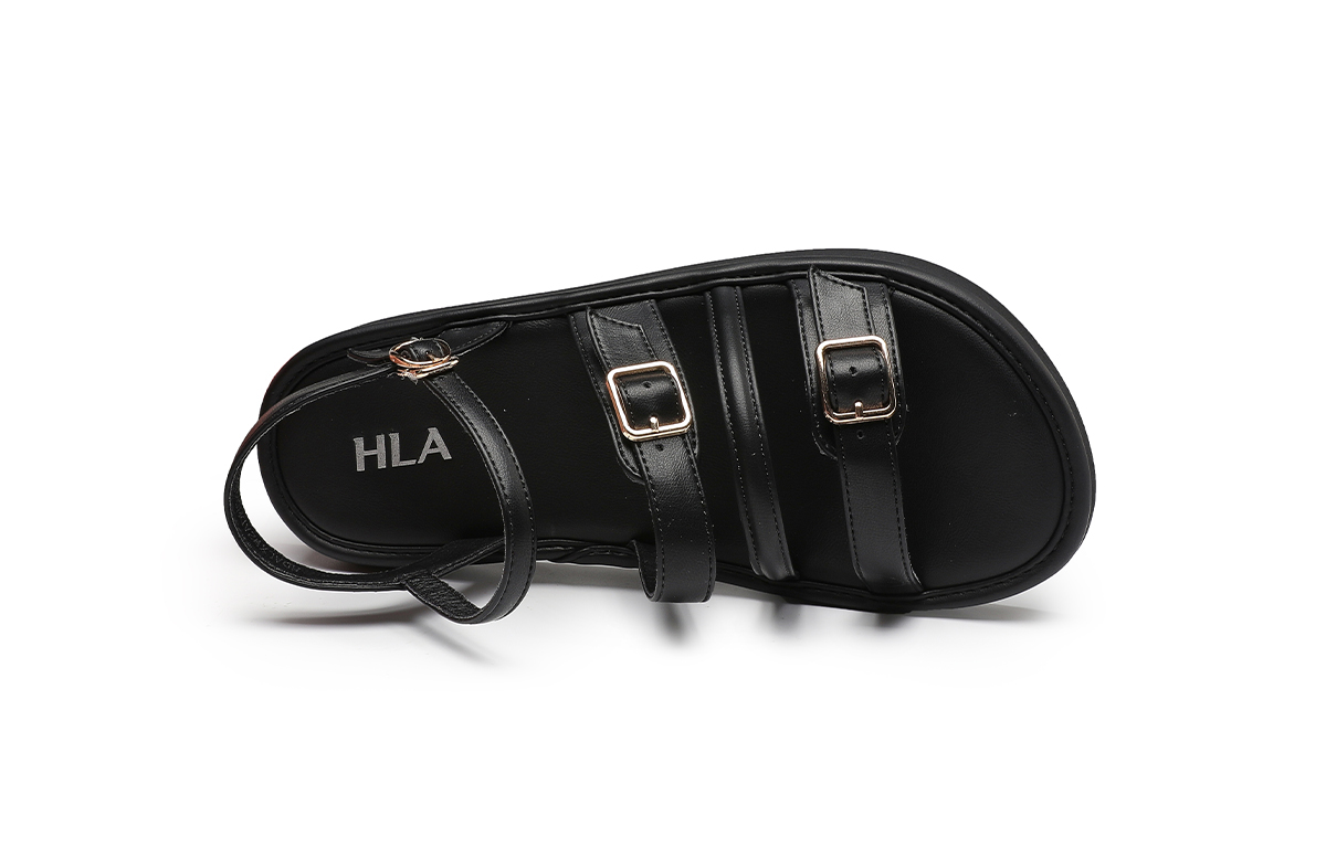 Стильная сандалия 2,5 см Women's HLA, черный — фото 2