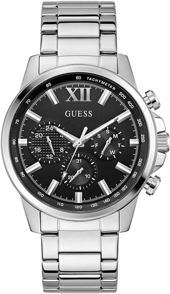 

Многофункциональные часы GUESS Silver-Tone