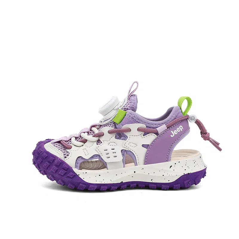 Детские сандалии из искусственной кожи и текстиля Low top Jeep, Purple