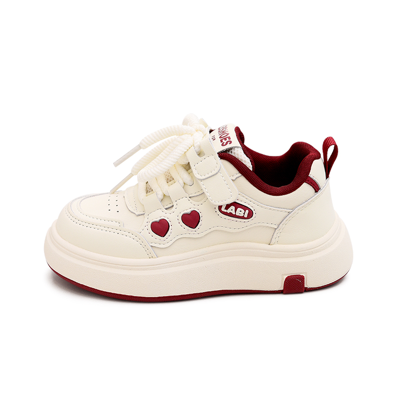 Slip Resistant легкие амортизирующие низкие кроссовки для скейтбординга Kids' BODING, бежевый хаки — фото 3